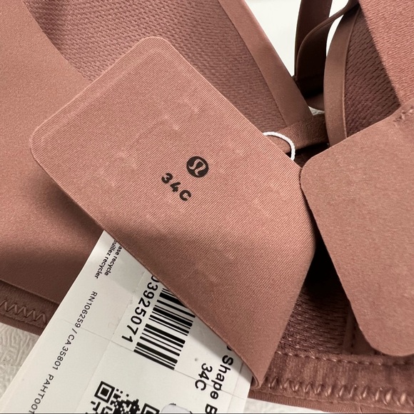 NWT Lululemon Take Shape Bra 34C - Picture 9 of 9